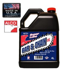 ALCO OIL BAR AND CHAIN FOR CHAINSAW  4lt AMERICAN LUBRICATING