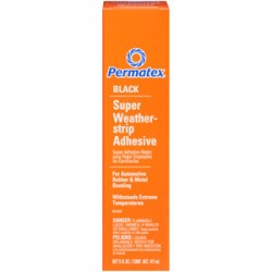 PERMATEX BLACK SUPER WEATHER - STRIP ADHHESIVE 147ml 81850