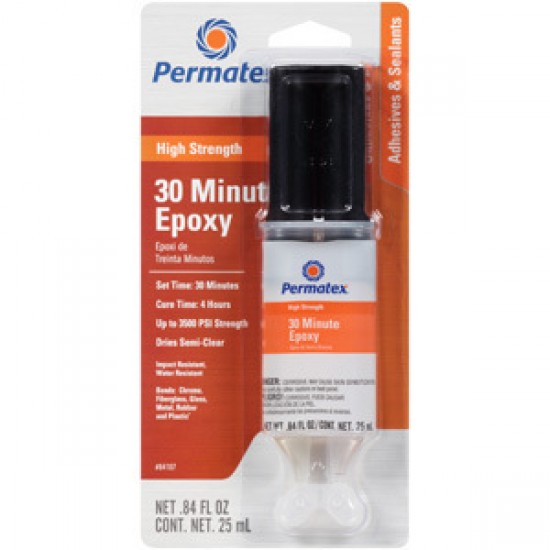 PERMATEX 30 MINUTE EPOXY 50gr 84107 GASKET MAKER & GLUES 11007684107